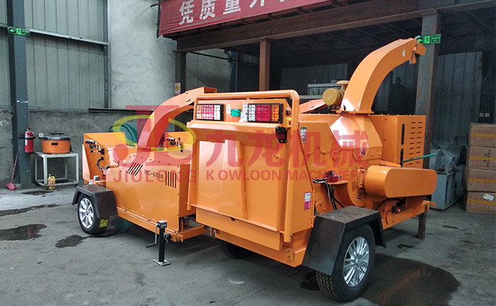 移動式樹枝粉碎機